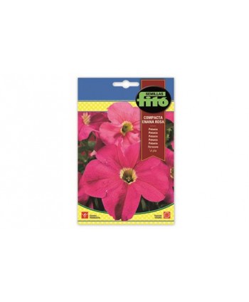 SB PETUNIA COMPACTA ENANA ROSA