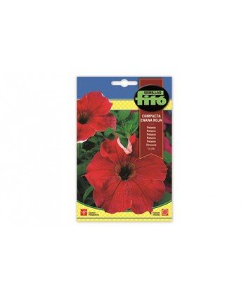 SB PETUNIA COMPACTA ENANA ROJA